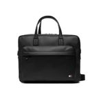 Fashion, accesorii si bijuterii - Barbati - Accesorii barbati - Genti si rucsacuri barbati - Geanta pentru laptop Tommy Hilfiger AM0AM13989 Negru 38 x 29 x 7 cm - Infinity.ro