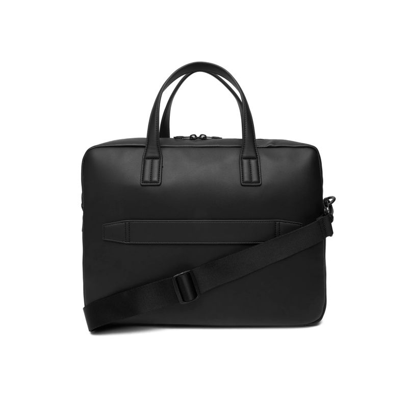 Fashion, accesorii si bijuterii - Barbati - Accesorii barbati - Genti si rucsacuri barbati - Geanta pentru laptop Tommy Hilfiger AM0AM13989 Negru 38 x 29 x 7 cm - Infinity.ro