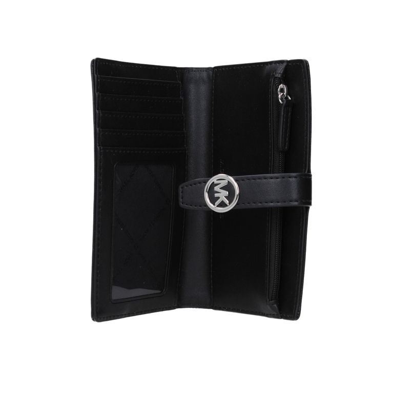 Fashion, accesorii si bijuterii - Femei - Accesorii femei - Portofele femei - Portofel Michael Kors din piele F85588 Negru 15.5 x 9 x 2 cm - Infinity.ro