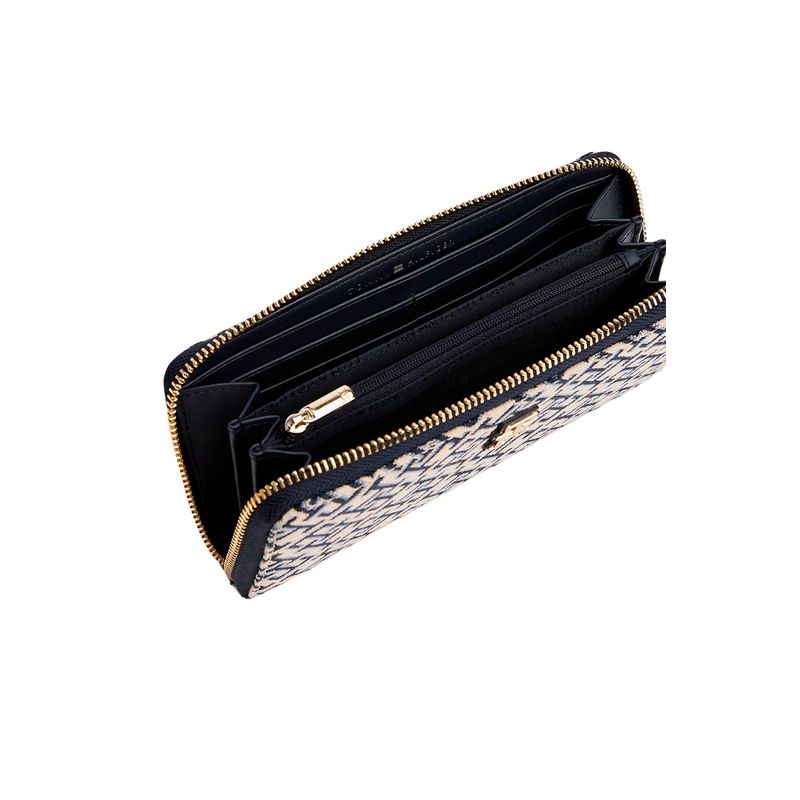 Fashion, accesorii si bijuterii - Femei - Accesorii femei - Portofele femei - Portofel dama Tommy Hilfiger AW0AW17478 Albastru 19 x 10.5 x 2 cm - Infinity.ro