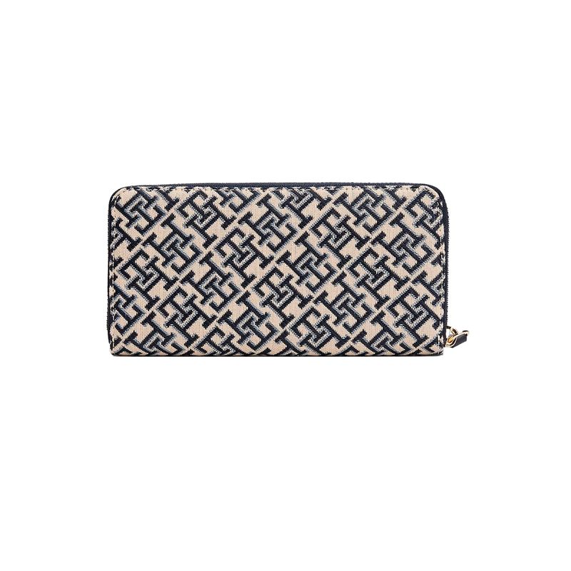 Fashion, accesorii si bijuterii - Femei - Accesorii femei - Portofele femei - Portofel dama Tommy Hilfiger AW0AW17478 Albastru 19 x 10.5 x 2 cm - Infinity.ro