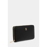 Fashion, accesorii si bijuterii - Femei - Accesorii femei - Portofele femei - Portofel dama Tommy Hilfiger  AW0AW17744 Negru 19 x 10 x 3 cm - Infinity.ro