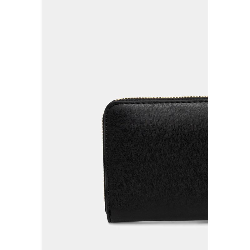 Fashion, accesorii si bijuterii - Femei - Accesorii femei - Portofele femei - Portofel dama Tommy Hilfiger  AW0AW17744 Negru 19 x 10 x 3 cm - Infinity.ro
