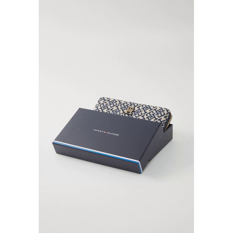 Fashion, accesorii si bijuterii - Femei - Accesorii femei - Portofele femei - Portofel dama Tommy Hilfiger AW0AW17478 Albastru 19 x 10.5 x 2 cm - Infinity.ro