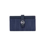 Fashion, accesorii si bijuterii - Femei - Accesorii femei - Portofele femei - Portofel Michael Kors din piele F85588 Albastru 15.5 x 9 x 2 cm - Infinity.ro
