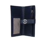 Fashion, accesorii si bijuterii - Femei - Accesorii femei - Portofele femei - Portofel Michael Kors din piele F85588 Albastru 15.5 x 9 x 2 cm - Infinity.ro