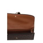 Fashion, accesorii si bijuterii - Femei - Accesorii femei - Portofele femei - Portofel Michael Kors din piele F85727 Maro 19.5 x 10 x 2 cm - Infinity.ro