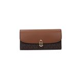 Fashion, accesorii si bijuterii - Femei - Accesorii femei - Portofele femei - Portofel Michael Kors din piele F85727 Maro 19.5 x 10 x 2 cm - Infinity.ro