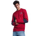 Fashion, accesorii si bijuterii - Barbati - Imbracaminte - Tricouri si bluze barbati - Bluza barbati Diadora 102177746 S INTL Rosu - Infinity.ro