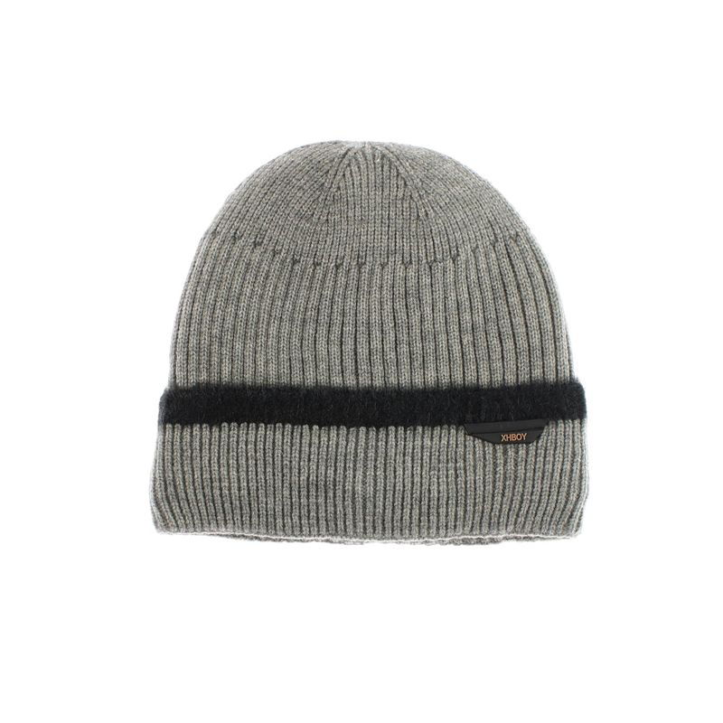 Fashion, accesorii si bijuterii - Barbati - Accesorii barbati - Caciuli si sepci barbati - Fes barbatesc, ButicCochet, tricotat, din acril si sintetic, one size, Gri - FES335 - Infinity.ro