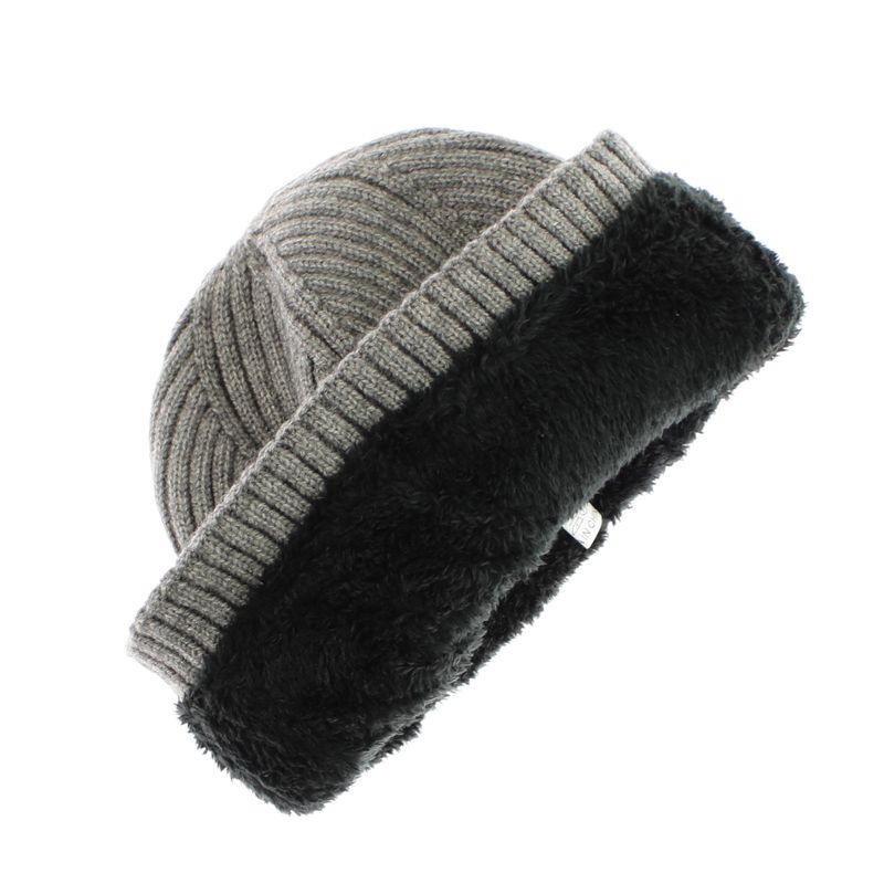 Fashion, accesorii si bijuterii - Barbati - Accesorii barbati - Caciuli si sepci barbati - Fes barbatesc, ButicCochet, tricotat, din acril si sintetic , one size, Gri - FES327 - Infinity.ro