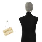 Fashion, accesorii si bijuterii - Barbati - Accesorii barbati - Caciuli si sepci barbati - Fes barbatesc, ButicCochet, tricotat, din acril si sintetic , one size, Gri - FES327 - Infinity.ro
