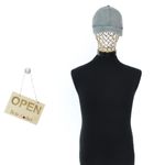 Fashion, accesorii si bijuterii - Barbati - Accesorii barbati - Caciuli si sepci barbati - Sapca barbateasca, one size,  ButicCochet, din bumbac, model uni, Gri - PAL1751 - Infinity.ro