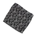 Fashion, accesorii si bijuterii - Barbati - Accesorii barbati - Cravate si papioane barbati - Set 3 piese, papion, butoni si batista, pentru barbati, ButicCochet, Negru - SETP283 - Infinity.ro