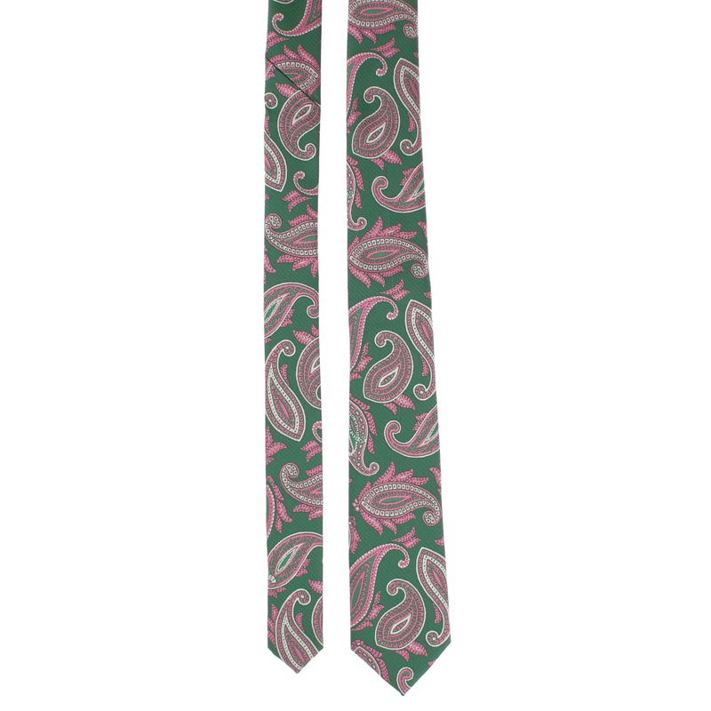 Fashion, accesorii si bijuterii - Barbati - Accesorii barbati - Cravate si papioane barbati - Set cravata si batista, Buticcochet, din material sintetic, 148 x 6 cm, model stilizat, Multicolor - CRV334 - Infinity.ro