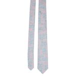 Fashion, accesorii si bijuterii - Barbati - Accesorii barbati - Cravate si papioane barbati - Set cravata si batista, Buticcochet, din material sintetic, 148 x 6 cm, model stilizat, Multicolor - CRV323 - Infinity.ro