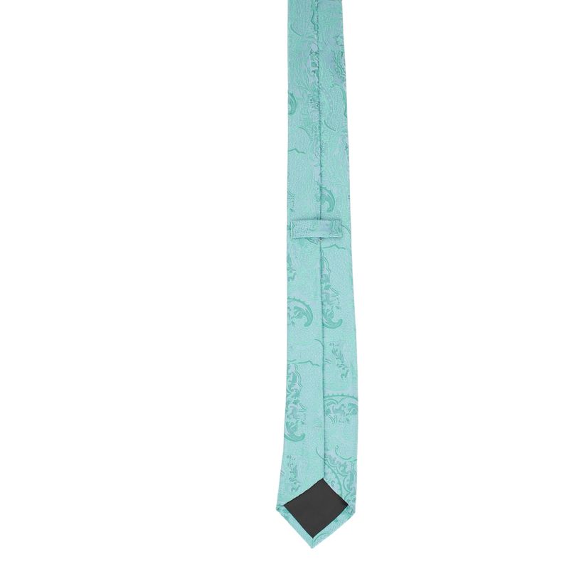 Fashion, accesorii si bijuterii - Barbati - Accesorii barbati - Cravate si papioane barbati - Set cravata si batista, Buticcochet, din material sintetic, 148 x 6 cm, model stilizat, Multicolor - CRV331 - Infinity.ro