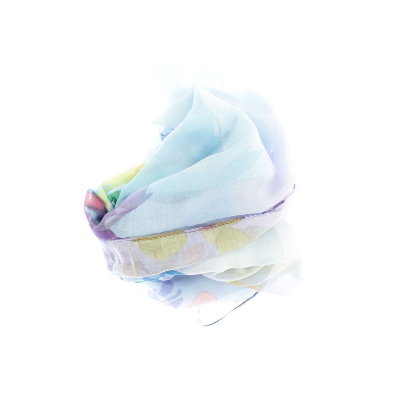 Fashion, accesorii si bijuterii - Femei - Accesorii femei - Esarfe si fulare femei - Esarfa de dama, din 30% viscoza 70% poliester, Buticcochet, 68x180 cm, Multicolor - ES3333 - Infinity.ro