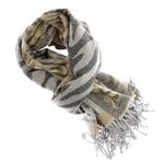 Fashion, accesorii si bijuterii - Femei - Accesorii femei - Esarfe si fulare femei - Esarfa de dama, din lana, Buticcochet, cu model stilizat, 65x190 cm, Multicolor - ES3240 - Infinity.ro