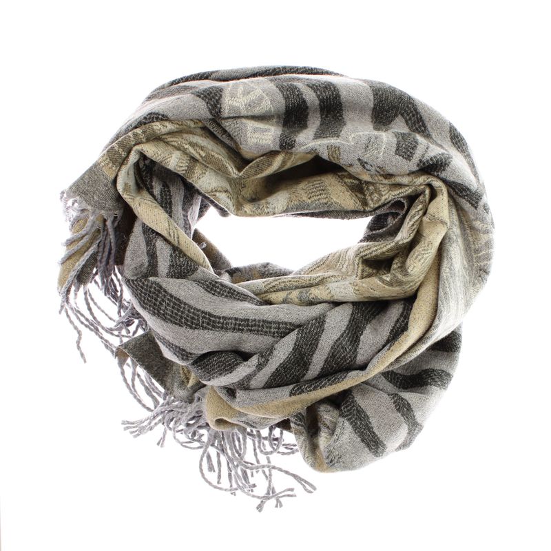 Fashion, accesorii si bijuterii - Femei - Accesorii femei - Esarfe si fulare femei - Esarfa de dama, din lana, Buticcochet, cu model stilizat, 65x190 cm, Multicolor - ES3240 - Infinity.ro