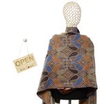 Fashion, accesorii si bijuterii - Femei - Accesorii femei - Esarfe si fulare femei - Esarfa de dama, din lana, Buticcochet, cu model stilizat, 65x190 cm, Multicolor - ES3231 - Infinity.ro