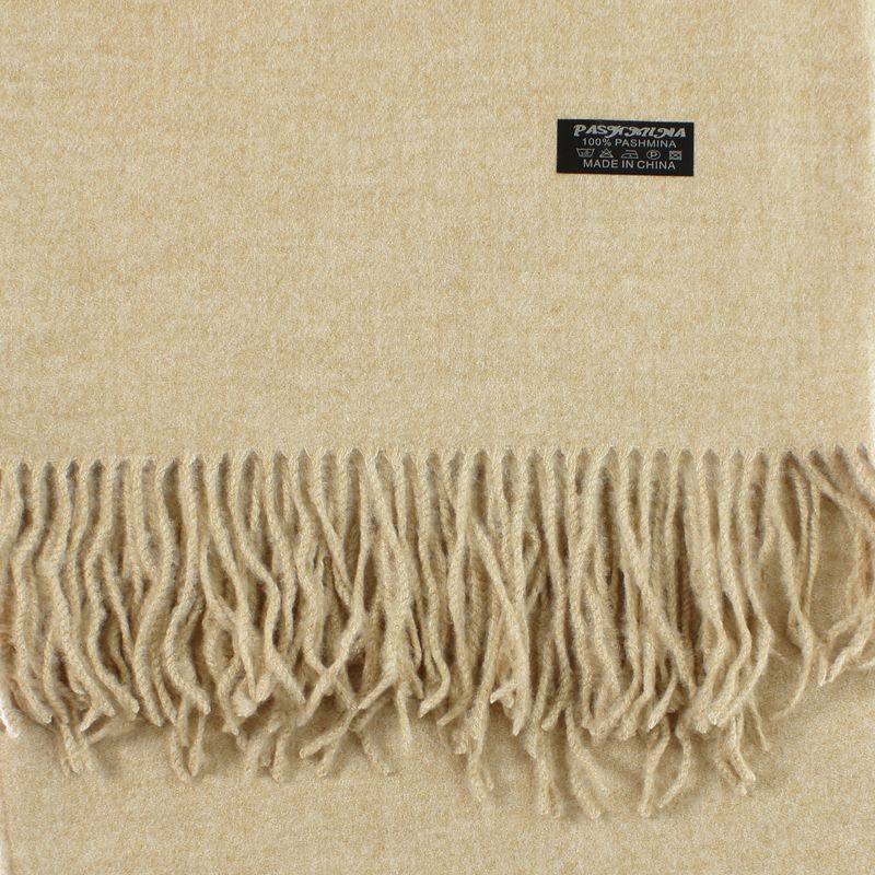 Fashion, accesorii si bijuterii - Femei - Accesorii femei - Esarfe si fulare femei - Esarfa, de dama, Buticcochet, din lana, 72x190 cm, Bej - ES3152 - Infinity.ro