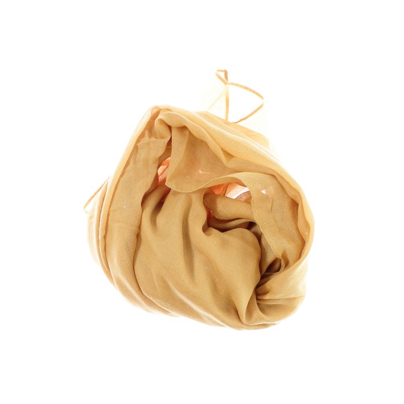 Fashion, accesorii si bijuterii - Femei - Accesorii femei - Esarfe si fulare femei - Esarfa de dama, din 30% viscoza 70% poliester, Buticcochet, 68x180 cm, Bej - ES3350 - Infinity.ro