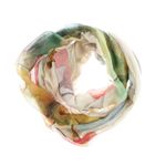 Fashion, accesorii si bijuterii - Femei - Accesorii femei - Esarfe si fulare femei - Esarfa de dama, din 30% viscoza 70% poliester, Buticcochet, 68x180 cm, Multicolor - ES3328 - Infinity.ro