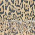 Fashion, accesorii si bijuterii - Femei - Accesorii femei - Esarfe si fulare femei - Esarfa de dama, din 30% viscoza 70% poliester, Buticcochet, 75x180 cm, model animal print, Maro - ES3266 - Infinity.ro