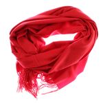 Fashion, accesorii si bijuterii - Femei - Accesorii femei - Esarfe si fulare femei - Esarfa, de dama, Buticcochet, din lana, 72x190 cm, Rosu - ES3150 - Infinity.ro