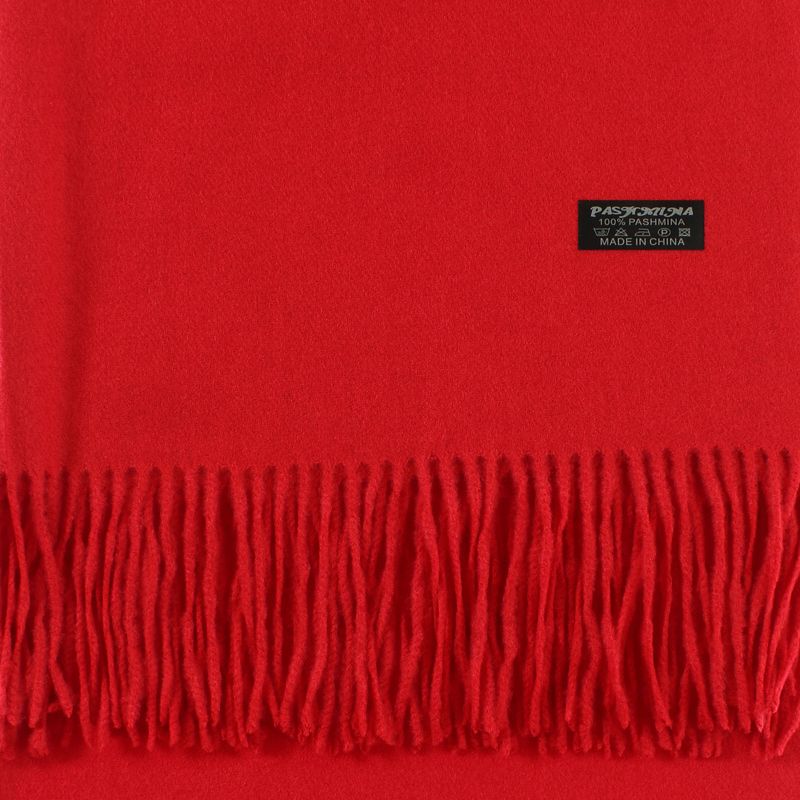 Fashion, accesorii si bijuterii - Femei - Accesorii femei - Esarfe si fulare femei - Esarfa, de dama, Buticcochet, din lana, 72x190 cm, Rosu - ES3150 - Infinity.ro