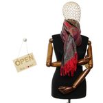 Fashion, accesorii si bijuterii - Femei - Accesorii femei - Esarfe si fulare femei - Esarfa de dama, din lana, Buticcochet, cu model stilizat, 65x190 cm, Multicolor - ES3232 - Infinity.ro
