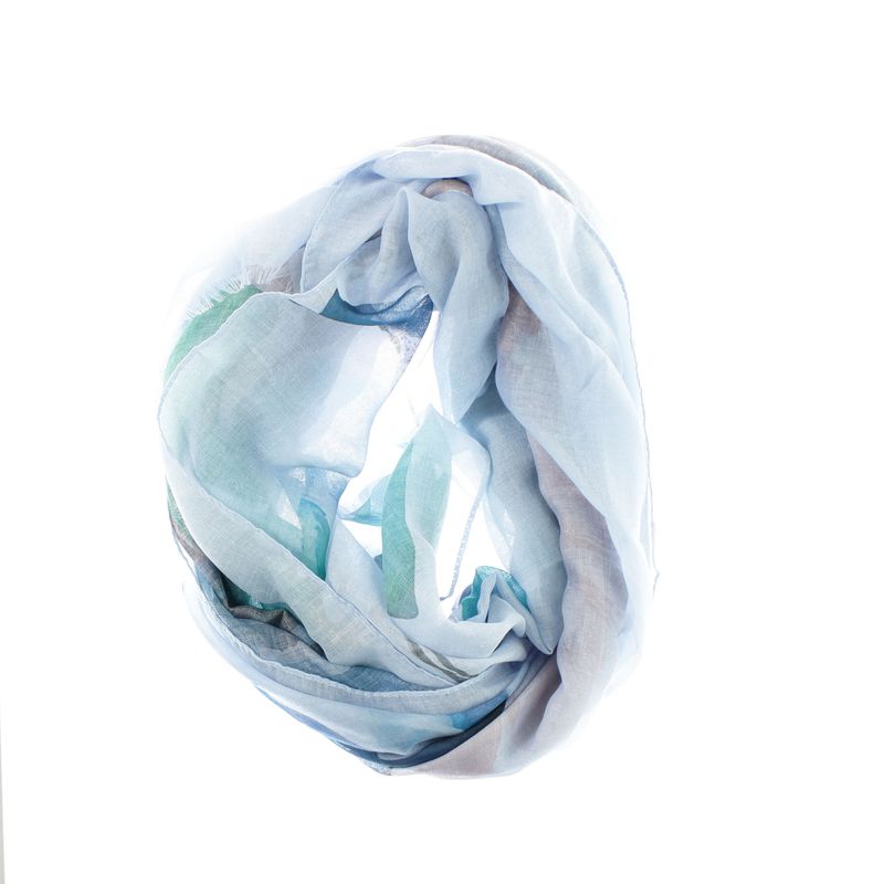 Fashion, accesorii si bijuterii - Femei - Accesorii femei - Esarfe si fulare femei - Esarfa de dama, din 30% viscoza 70% poliester, Buticcochet, 68x180 cm, Multicolor - ES3330 - Infinity.ro