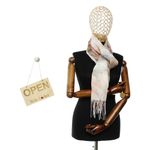 Fashion, accesorii si bijuterii - Femei - Accesorii femei - Esarfe si fulare femei - Esarfa de dama, din 30% viscoza 70% poliester, Buticcochet, 75x180 cm, Multicolor - ES3282 - Infinity.ro