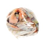Fashion, accesorii si bijuterii - Femei - Accesorii femei - Esarfe si fulare femei - Esarfa de dama, din 30% viscoza 70% poliester, Buticcochet, 75x180 cm, Multicolor - ES3282 - Infinity.ro
