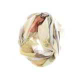 Fashion, accesorii si bijuterii - Femei - Accesorii femei - Esarfe si fulare femei - Esarfa de dama, din 30% viscoza 70% poliester, Buticcochet, 75x180 cm, model floral, Multicolor - ES3270 - Infinity.ro