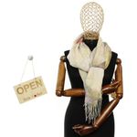 Fashion, accesorii si bijuterii - Femei - Accesorii femei - Esarfe si fulare femei - Esarfa de dama, din 30% viscoza 70% poliester, Buticcochet, 75x180 cm, model floral, Multicolor - ES3270 - Infinity.ro