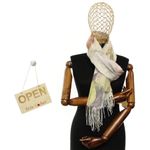 Fashion, accesorii si bijuterii - Femei - Accesorii femei - Esarfe si fulare femei - Esarfa de dama, din 30% viscoza 70% poliester, Buticcochet, 75x180 cm, model floral, Multicolor - ES3270 - Infinity.ro
