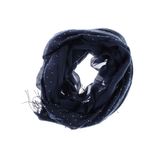 Fashion, accesorii si bijuterii - Femei - Accesorii femei - Esarfe si fulare femei - Esarfa de dama, din 30% viscoza 70% poliester, Buticcochet, 75x180 cm, model cu strasuri, Bleumarin - ES3257 - Infinity.ro