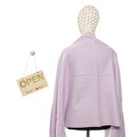 Fashion, accesorii si bijuterii - Femei - Accesorii femei - Esarfe si fulare femei - Esarfa, de dama, Buticcochet, din lana, 72x190 cm, Lila - ES3156 - Infinity.ro