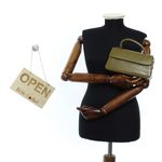 Fashion, accesorii si bijuterii - Femei - Accesorii femei - Genti si rucsacuri femei - Geanta de umar, de dama, din material sintetic, ButicCochet, 22x11x5 cm, Kaki - GND1022 - Infinity.ro