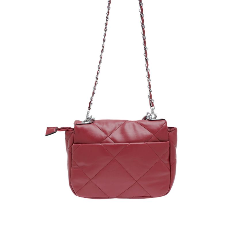 Fashion, accesorii si bijuterii - Femei - Accesorii femei - Genti si rucsacuri femei - Geanta dama, de umar / mana, din piele ecologica, Jessica Bags, 22x17x6cm, Rosu - GND65 - Infinity.ro