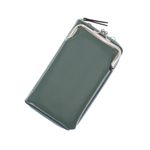 Fashion, accesorii si bijuterii - Femei - Accesorii femei - Genti si rucsacuri femei - Geanta portofel, din material sintetic, Buticcochet, 19x10x4 cm, Turcoaz inchis - PR1099 - Infinity.ro