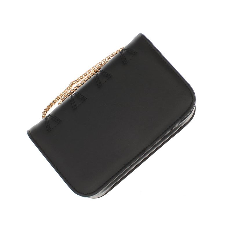Fashion, accesorii si bijuterii - Femei - Accesorii femei - Genti si rucsacuri femei - Geanta de umar, dama, din material sintetic, ButicCochet, 19x12x6 cm, Negru - GND879 - Infinity.ro