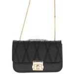 Fashion, accesorii si bijuterii - Femei - Accesorii femei - Genti si rucsacuri femei - Geanta de umar, dama, din material sintetic, ButicCochet, 19x12x6 cm, Negru - GND879 - Infinity.ro