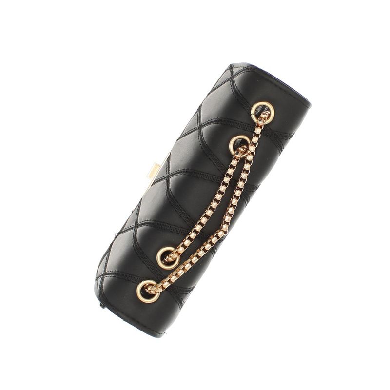 Fashion, accesorii si bijuterii - Femei - Accesorii femei - Genti si rucsacuri femei - Geanta de umar, dama, din material sintetic, ButicCochet, 19x12x6 cm, Negru - GND879 - Infinity.ro