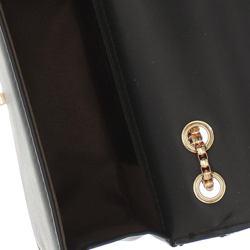 Fashion, accesorii si bijuterii - Femei - Accesorii femei - Genti si rucsacuri femei - Geanta de umar, dama, din material sintetic, ButicCochet, 19x12x6 cm, Negru - GND879 - Infinity.ro