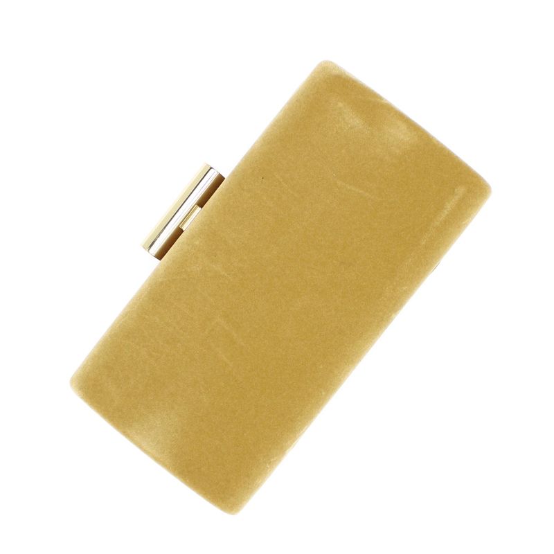 Fashion, accesorii si bijuterii - Femei - Accesorii femei - Genti si rucsacuri femei - Geanta plic, clutch pentru dama, ButicCochet, din material catifelat, 20x11x5 cm, Maro - GND318 - Infinity.ro