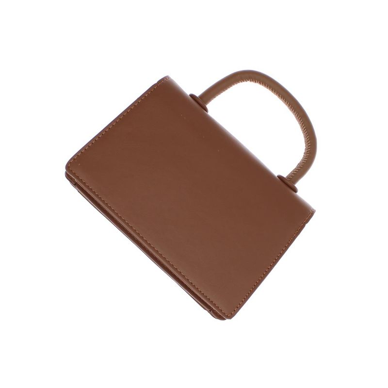 Fashion, accesorii si bijuterii - Femei - Accesorii femei - Genti si rucsacuri femei - Geanta de umar, de dama, din material sintetic, ButicCochet, 22x14x6 cm, Maro - GND1027 - Infinity.ro