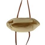 Fashion, accesorii si bijuterii - Femei - Accesorii femei - Genti si rucsacuri femei - Geanta de plaja, de dama, din paie, ButicCochet, 43x30 cm, Crem - GND703 - Infinity.ro